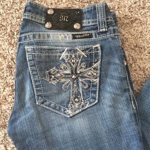 MISS ME 27 boot cut jeans